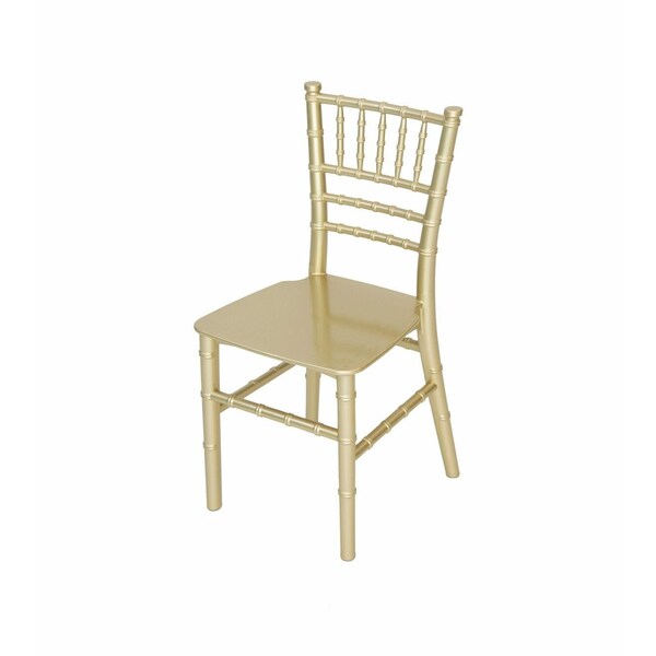 Atlas Commercial Products Children's Resin Chiavari Chair, Gold - KRCC3GD