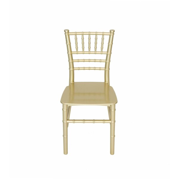 Atlas Commercial Products Children's Resin Chiavari Chair, Gold - KRCC3GD