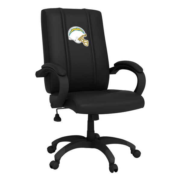 Dreamseat Office Chair 1000 with Los Angeles Chargers Helmet Logo - XZOC1000-PSNFL20077