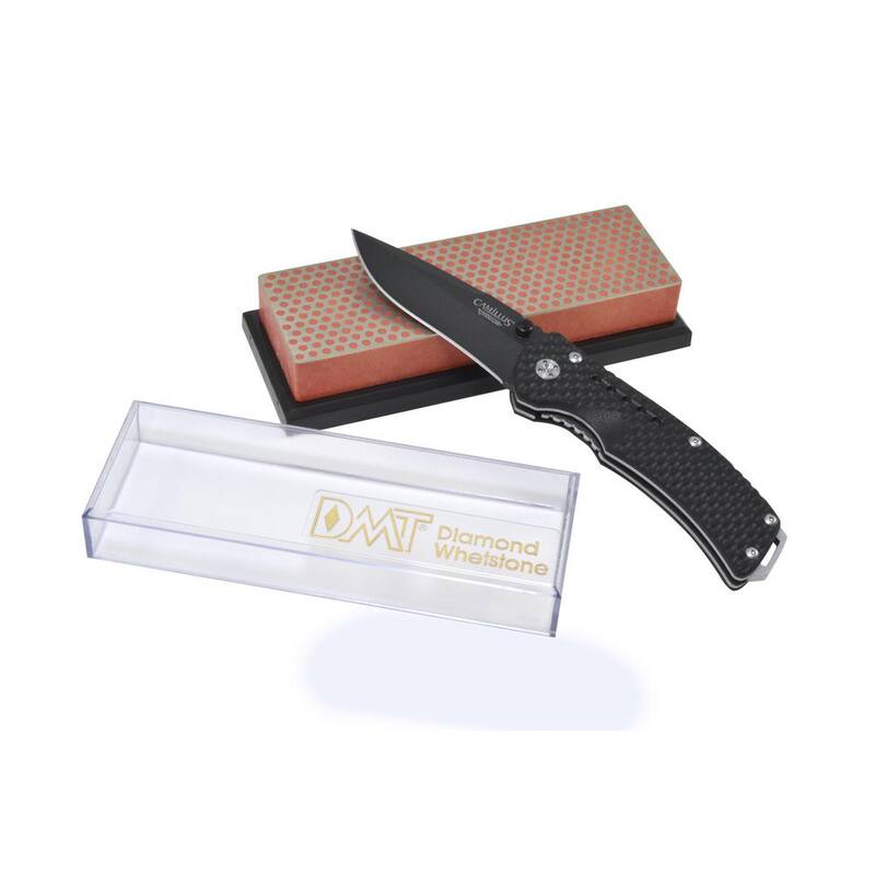 DMT 6 in. Diamond Whetstone Sharpener in Plastic Case with Fine Diamond Sharpening Surface - W6FP