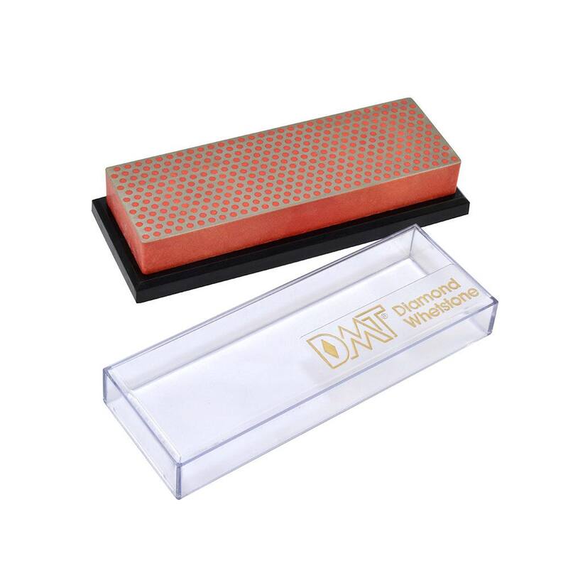 DMT 6 in. Diamond Whetstone Sharpener in Plastic Case with Fine Diamond Sharpening Surface - W6FP