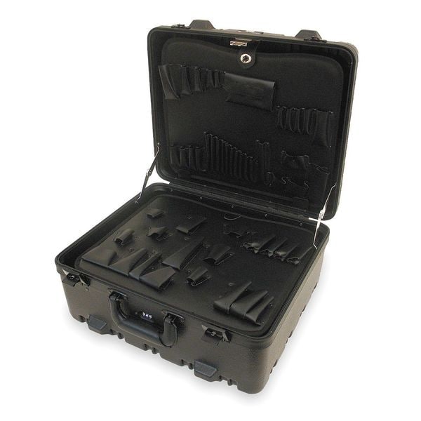 Platt Protective Case, 19-1/8x17x10, 40lb, Black - 359T-SGSH