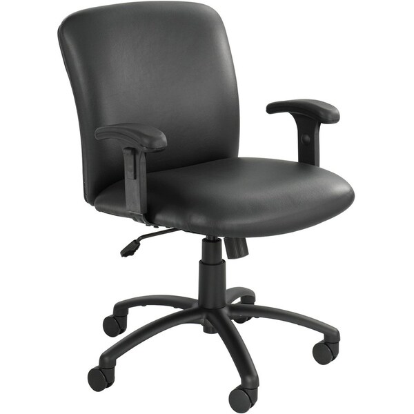 Safco CHAIR, UBER MDBACK VINYL BL - SAF3491BV