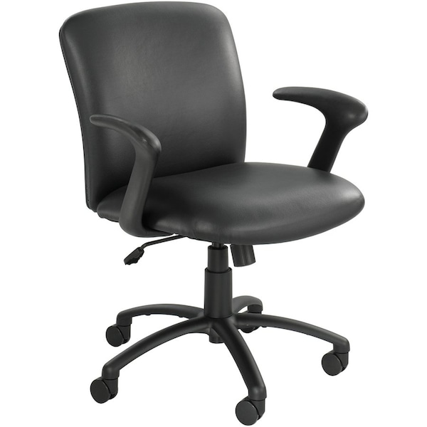 Safco CHAIR, UBER MDBACK VINYL BL - SAF3491BV