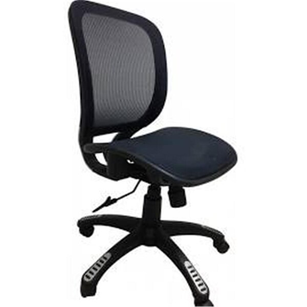 Ergomax Office Fully Meshed Ergo Office Chair - Black - MSH102BKNA
