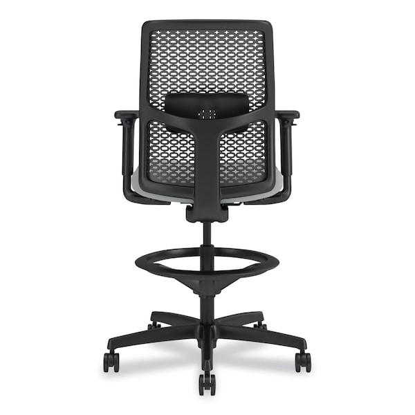 Hon Ignition 2.0 ReActiv Low-Back Task Stool, 22.88-31.75in Seat Height, Flint Seat, Charcoal/Black - HONTSR0A0S39BST