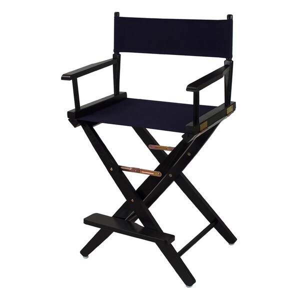 Doba-Bnt 206-22-032-10 Extra-Wide Premium Directors Chair - Navy - 24in. - SA3286564