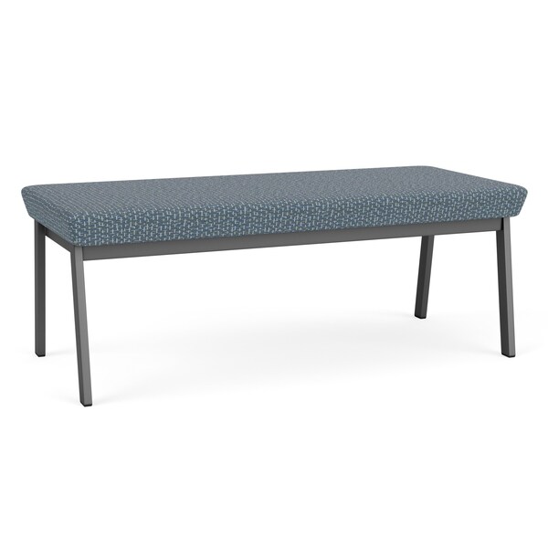 Lesro Newport 2 Seat Bench, 45 in W 21 in L 18.5 in H - NP2001