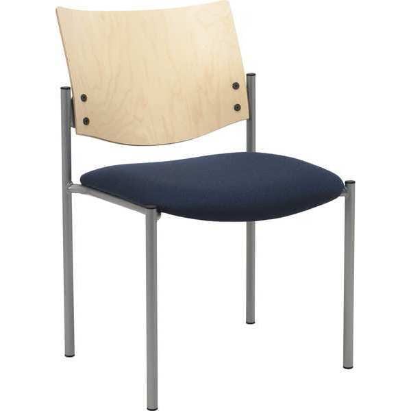 Kfi Side/Guest Chair, Armless, Wood Back - 1310SL-SP22-2310