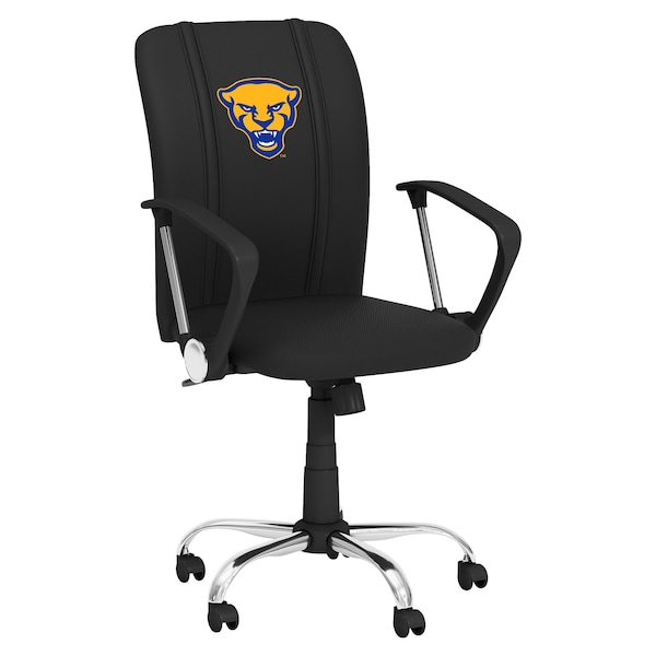 Dreamseat Curve Task Chair with Pittsburgh Panthers Alternate Logo - XZOCCURVE-PSCOL12124