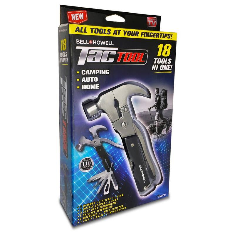 Bell + Howell Tac Tool 18-in-1 Stainless Steel Multi-Tool - 1976