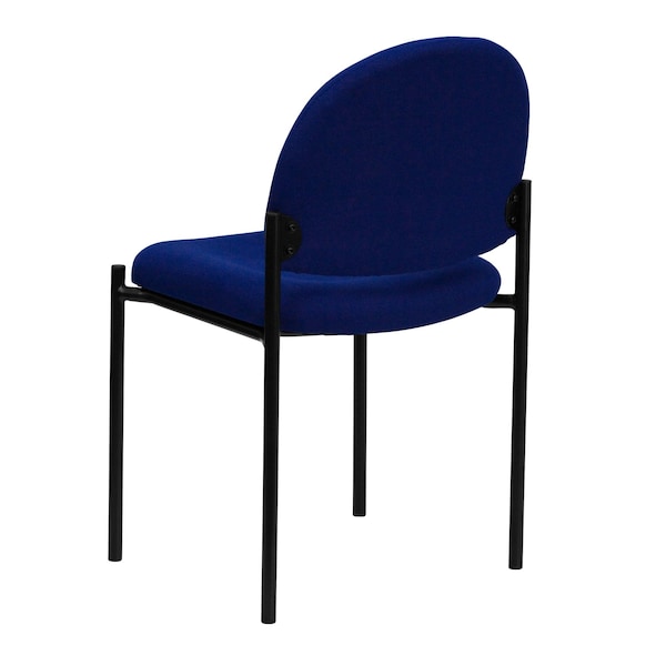 Flash Furniture Navy Fabric Stack Chair - BT-515-1-NVY-GG