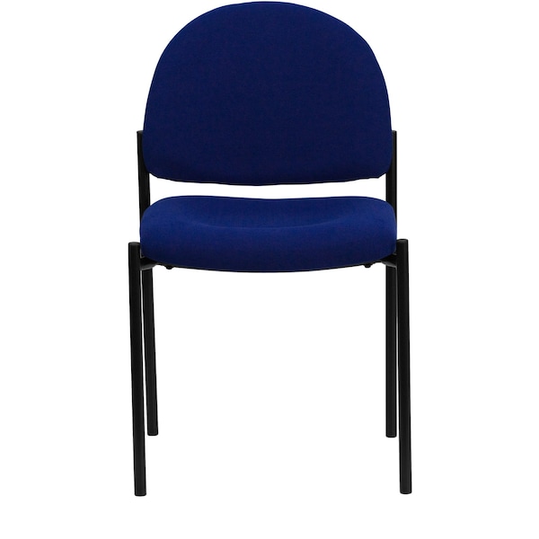 Flash Furniture Navy Fabric Stack Chair - BT-515-1-NVY-GG