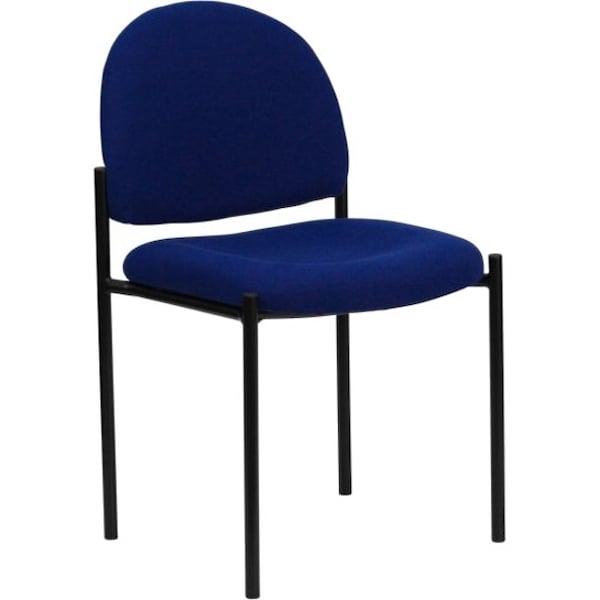 Flash Furniture Navy Fabric Stack Chair - BT-515-1-NVY-GG
