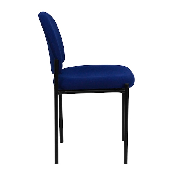 Flash Furniture Navy Fabric Stack Chair - BT-515-1-NVY-GG