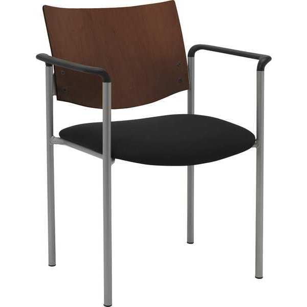Kfi Side/Guest Chair, w/Arms, Wood Back - 1311SL-SP28-2902