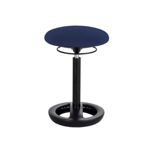 Safco Safco Twixt Active Seating Stool - 17-22"H - Blue - 3000BU