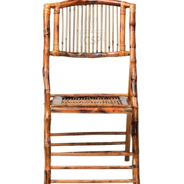 Chesterfield Leather BO-100-SB-4 American Classic Bamboo Folding Chair - 34 in., 4PK - CH2845430