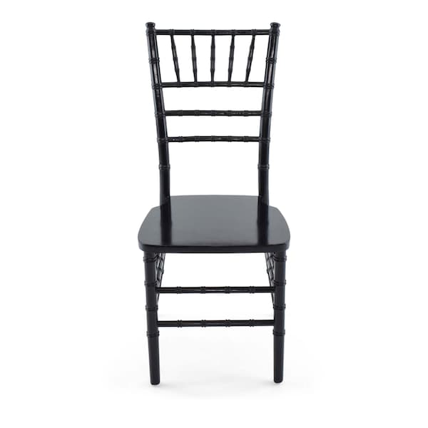 Atlas Commercial Products Wood Chiavari Chair, Black - WCC4BK