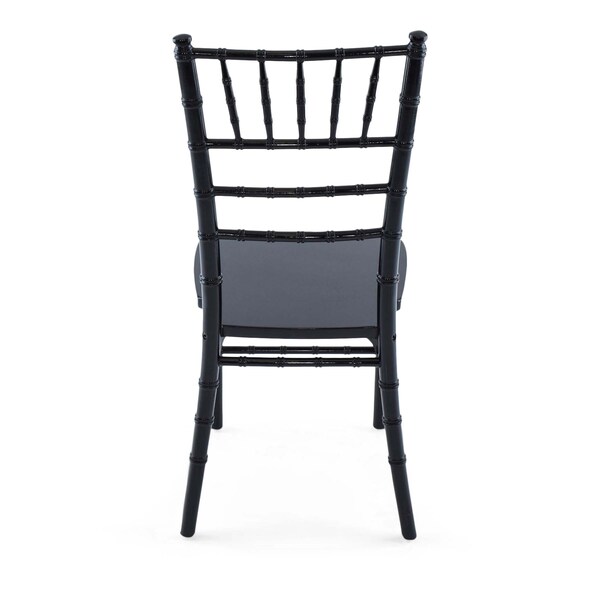Atlas Commercial Products Wood Chiavari Chair, Black - WCC4BK