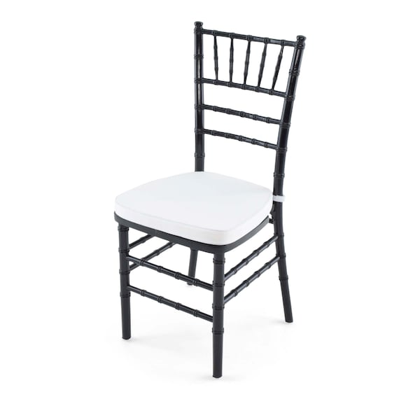 Atlas Commercial Products Wood Chiavari Chair, Black - WCC4BK