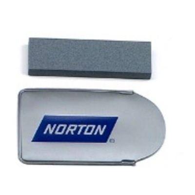 Norton 3 x 7/8 x 3/8 In. Pocket Stone - 87937-0