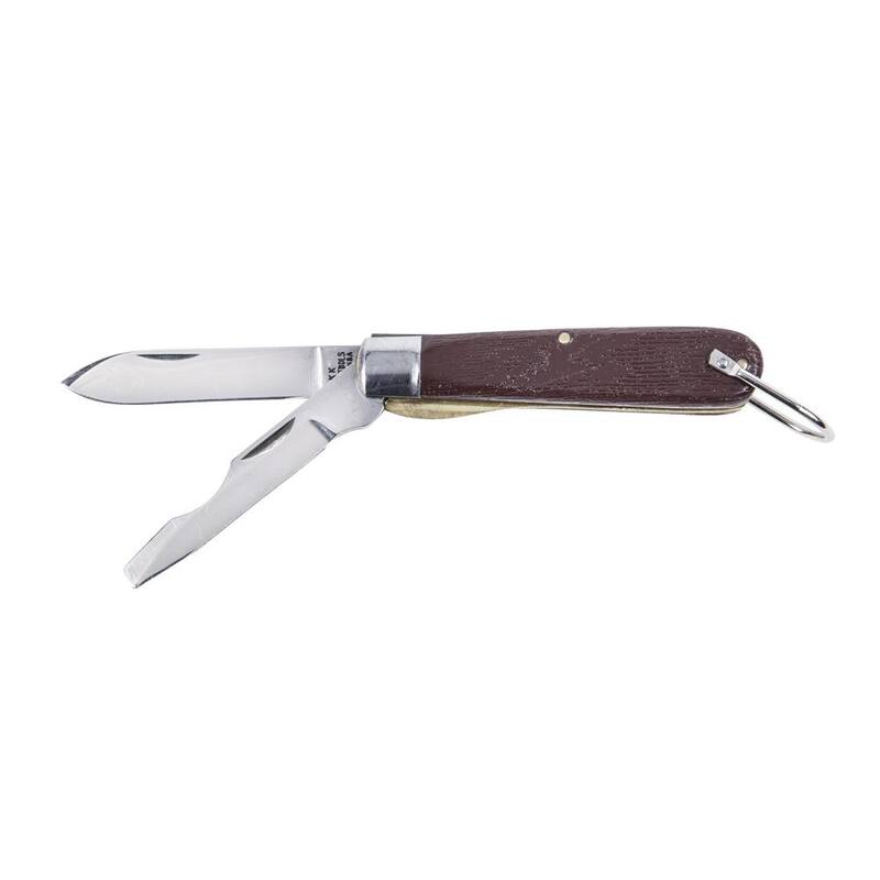 Klein Tools 2.5 in. Carbon Steel Plastic Folding Knife - 1550-2