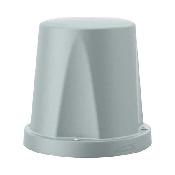 Cortech Stool, Gray Seat, 16 1/2 in W 16 1/2 in L 15 1/2 in H, Polyethylene Seat - 7901GY