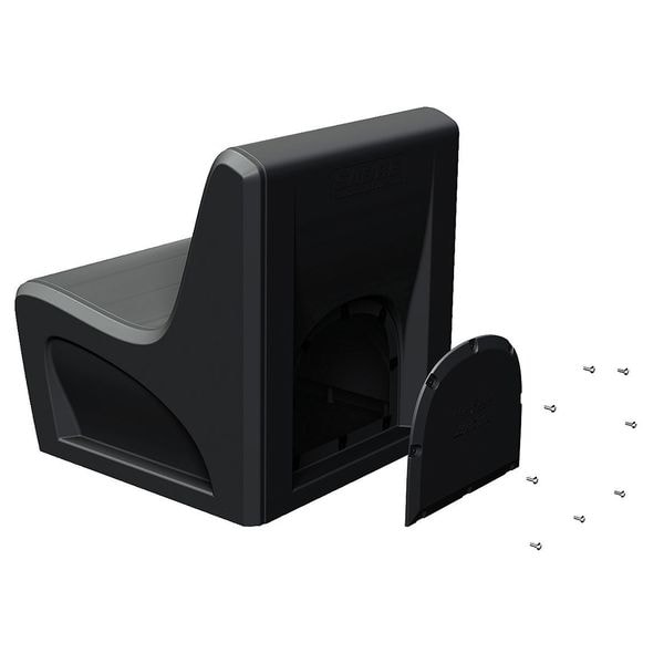 Cortech Sabre Group Seating Chair, Black Seat, Black Back, 31" W 32" L 33" H - 96484BKS