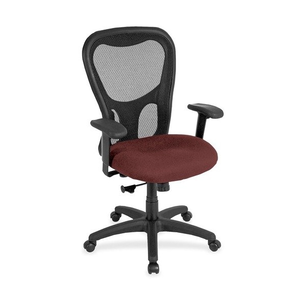 Eurotech - The Raynor Group Hi-back Chair, Mesh, 26inx24inx41-44-1/2in, Merlot/Black - EUTMM950016