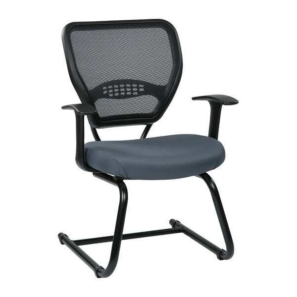 Office Star Desk Chair Desk Chair, Adjustable Arms, 19" Height, Fabric - 55-7V30-226