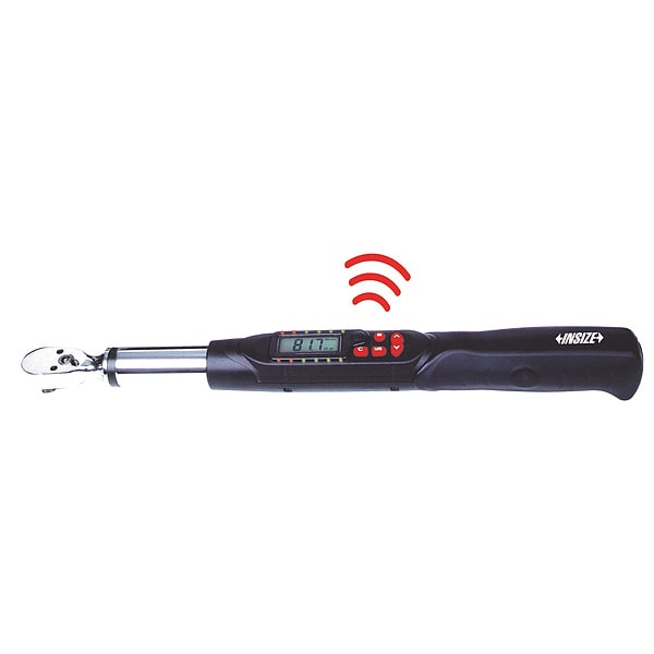 Insize Torque Wrench, 3/8" Size Drive, 415mm L - IST-12W135A