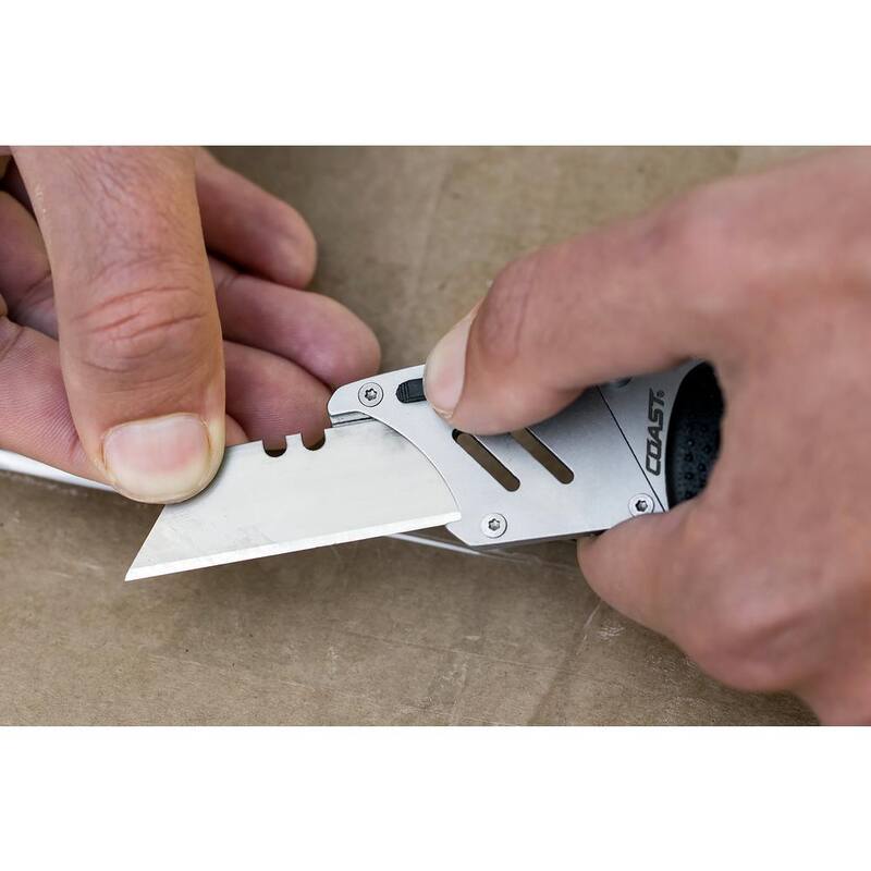 Coast DX199 1.2 in. Blade Double Lock Folding Pro Razor Knife - 21191