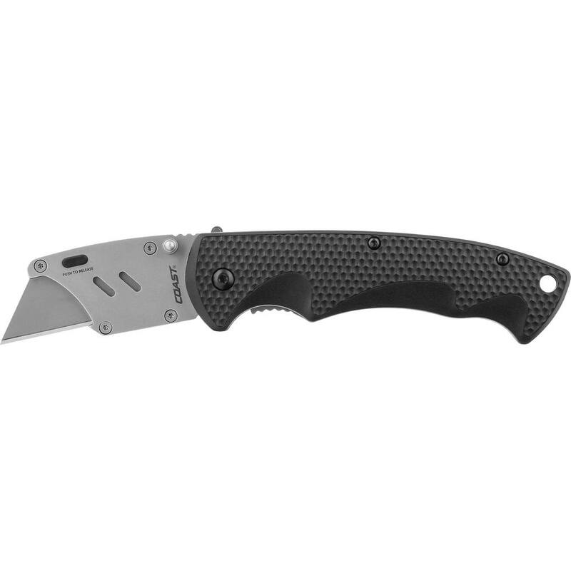 Coast DX199 1.2 in. Blade Double Lock Folding Pro Razor Knife - 21191