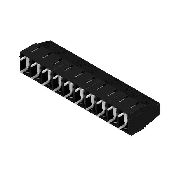 Weidmuller Pcb Terminal, 10.16 Mm, No. Of Poles: 10, 90 Degree - 1226280000
