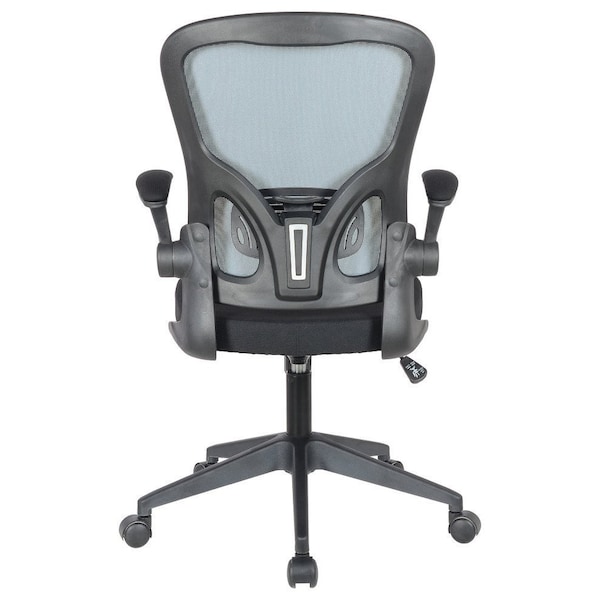 Leisuremod Newton Mesh Office Chair, Grey - NO20GR