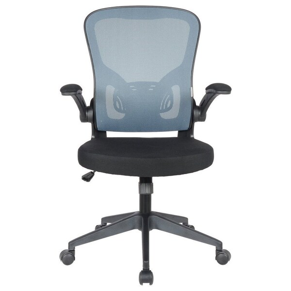 Leisuremod Newton Mesh Office Chair, Grey - NO20GR
