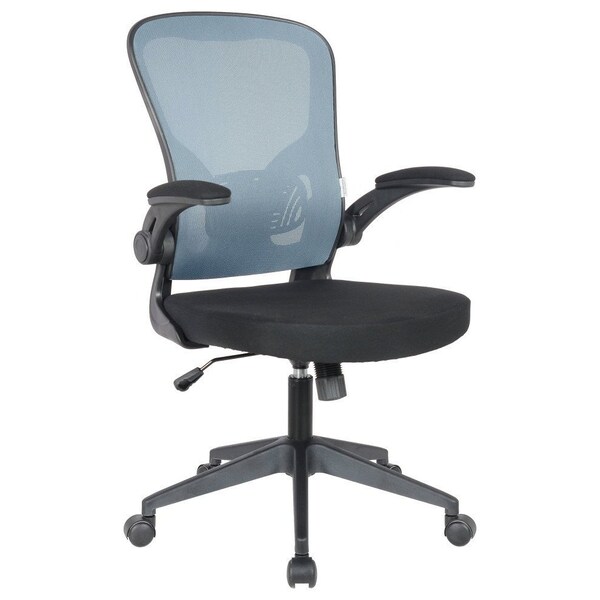 Leisuremod Newton Mesh Office Chair, Grey - NO20GR