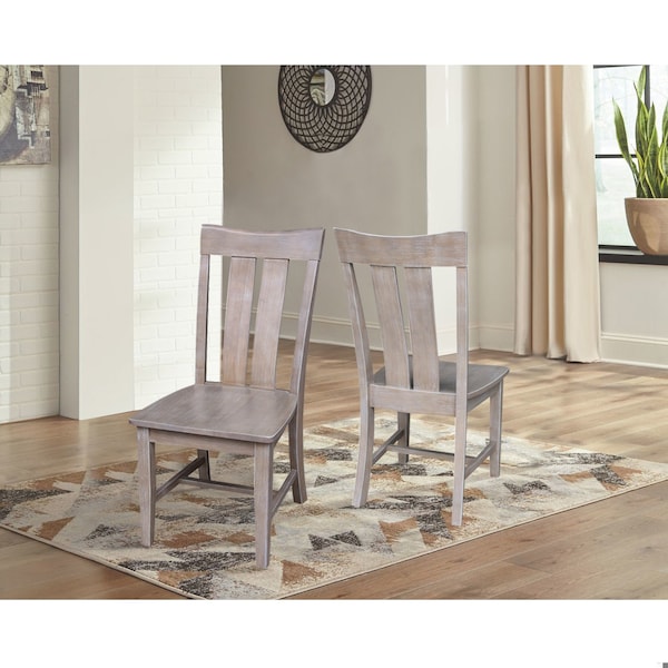 Whitewood Industries Chairs, Wood Back, 40 W 23.2 H - C09-13P