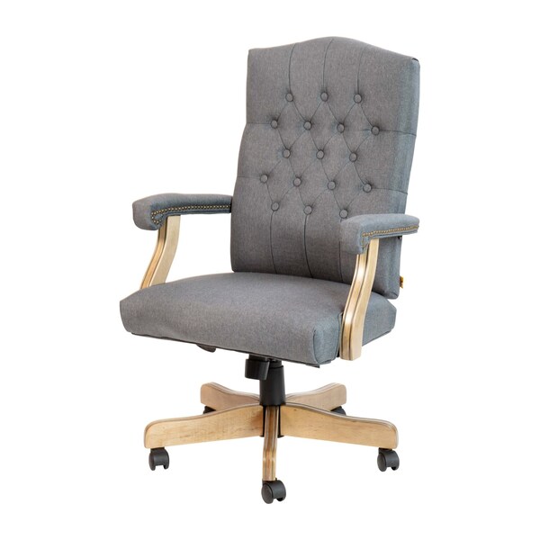 Flash Furniture Gray Classic Executive Office Chair - 802-GR-GG