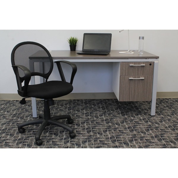 Boss Chair, 25 in W 25" L 38-1/2" H, Loop, Mesh Seat - B6217