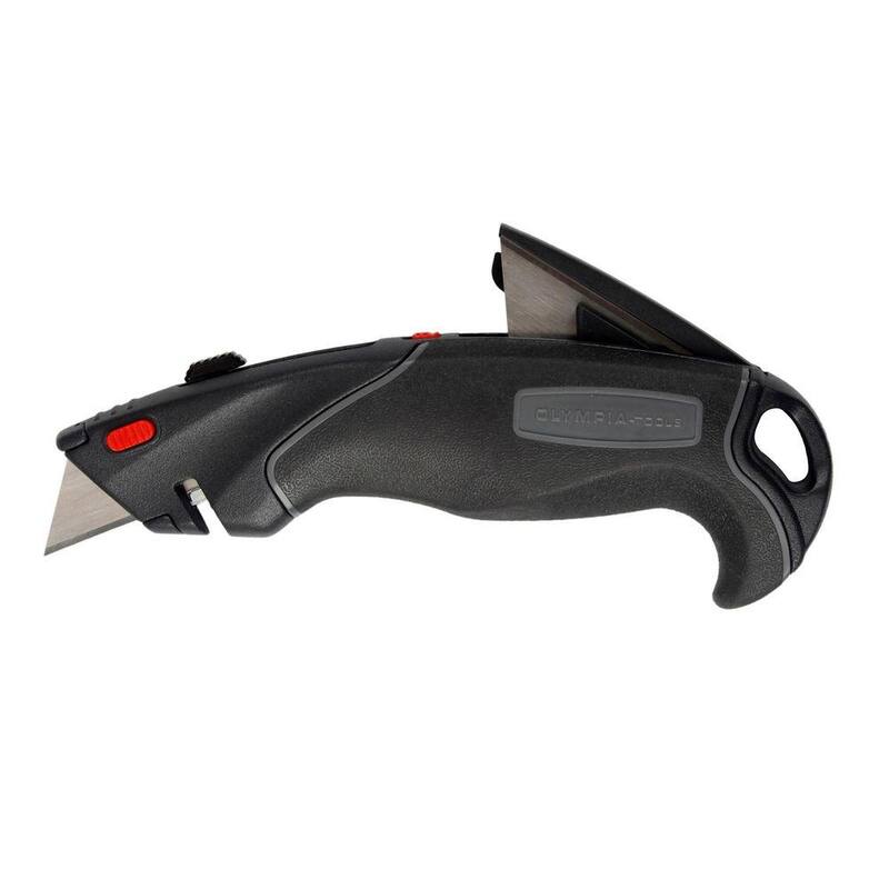 OLYMPIA 8 in. Premium Utility Hook Knife - 88-649-220