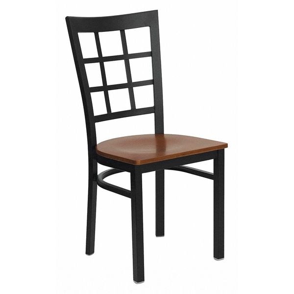 Flash Furniture Hercules Restaurant Chair, 16-1/2 in W 20" L 36-1/2" H, Plywood Seat - XU-DG6Q3BWIN-CHYW-GG