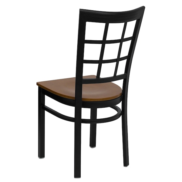Flash Furniture Hercules Restaurant Chair, 16-1/2 in W 20" L 36-1/2" H, Plywood Seat - XU-DG6Q3BWIN-CHYW-GG