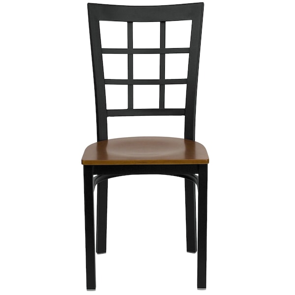 Flash Furniture Hercules Restaurant Chair, 16-1/2 in W 20" L 36-1/2" H, Plywood Seat - XU-DG6Q3BWIN-CHYW-GG