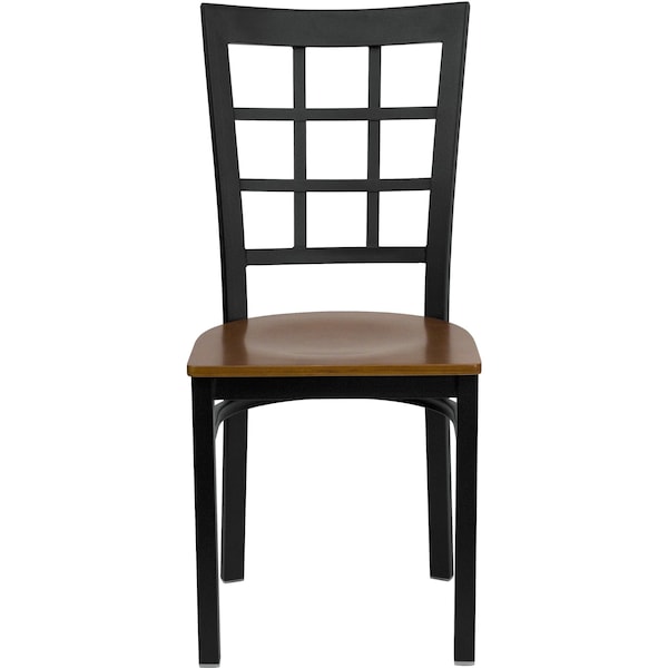 Flash Furniture Hercules Restaurant Chair, 16-1/2 in W 20" L 36-1/2" H, Plywood Seat - XU-DG6Q3BWIN-CHYW-GG