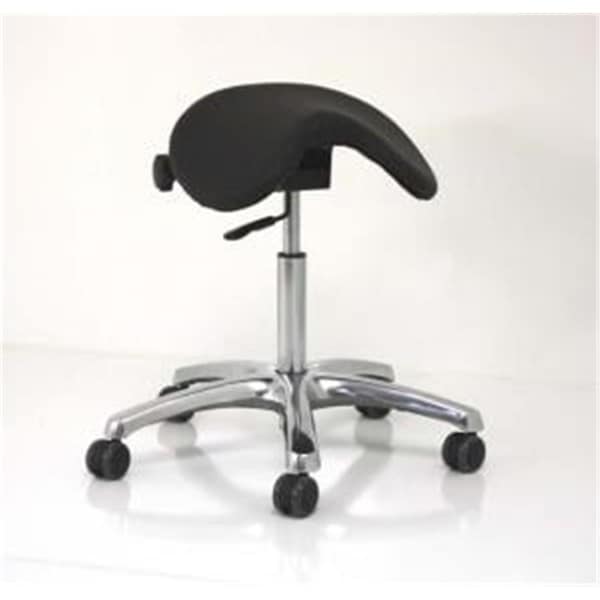 Betterbeds F1465-BK BetterPosture Saddle Ergonomic Height Adjustment Chair Seating - Black - BE2592581