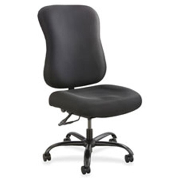 Betterbeds Task Chair, 400lb Cap, 25 in. x 25 in. x 42.5 in., Black - BE840669