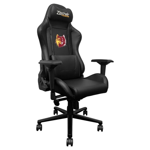 Dreamseat Xpression Pro Gaming Chair with Northern State Wolf Head Logo - XZXPPRO032-PSCOL13726A