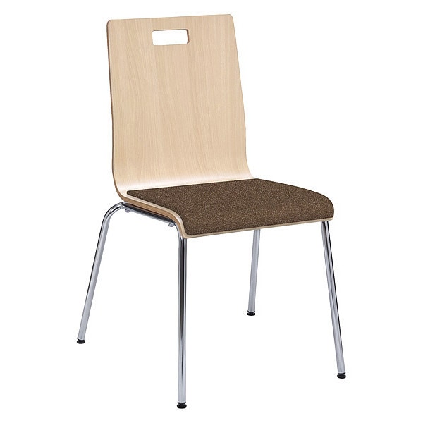 Kfi Cafe Chair, Ntrl, Fudge - 9222-NA-FUDGE
